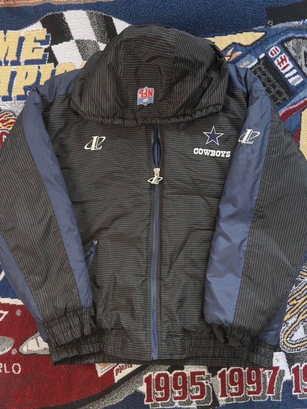 Vintage 1990s Logo Athletic Dallas Cowboys NFL Proline Starter Jacket